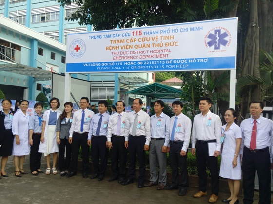 Trạm cấp cứu vệ tinh đầu tiên có định vị GPS ảnh 1